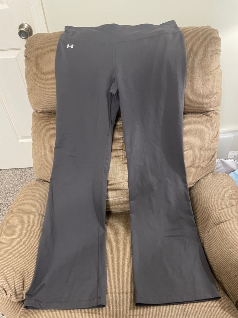 Under Armour Dark Gray Flared Workout Leggings